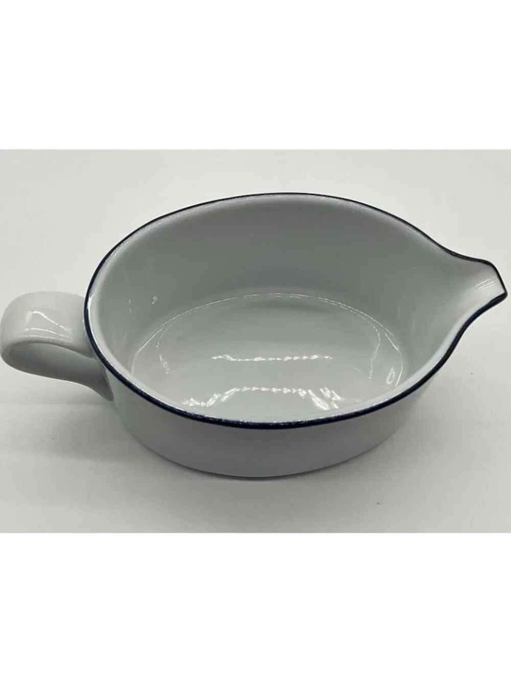 Dansk Bistro VTG Christianshaven White Gravy Boat and Underplate Set   Portugal